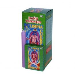 Baño Caja 250ML Limpia Cuerpo con Vela